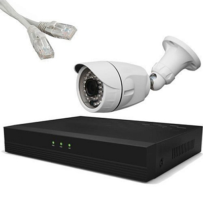 Комплект видеонаблюдения IP "Улица" на 1 камеру