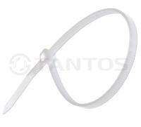 Хомут nylon 200x4,8 мм 100 шт. белый Tantos