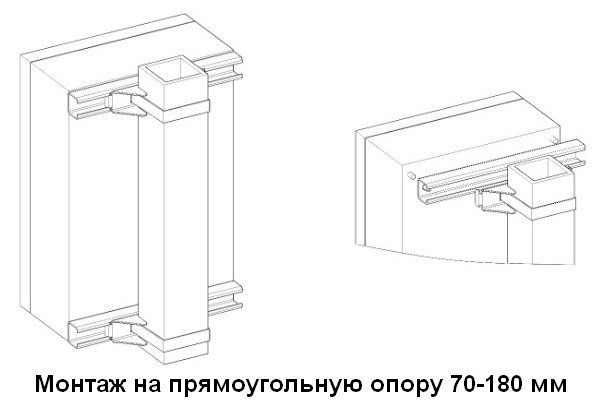 Комплект крепления на столб (ККС-2)