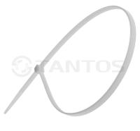 Хомут nylon 300x3,6 мм 100 шт. белый Tantos